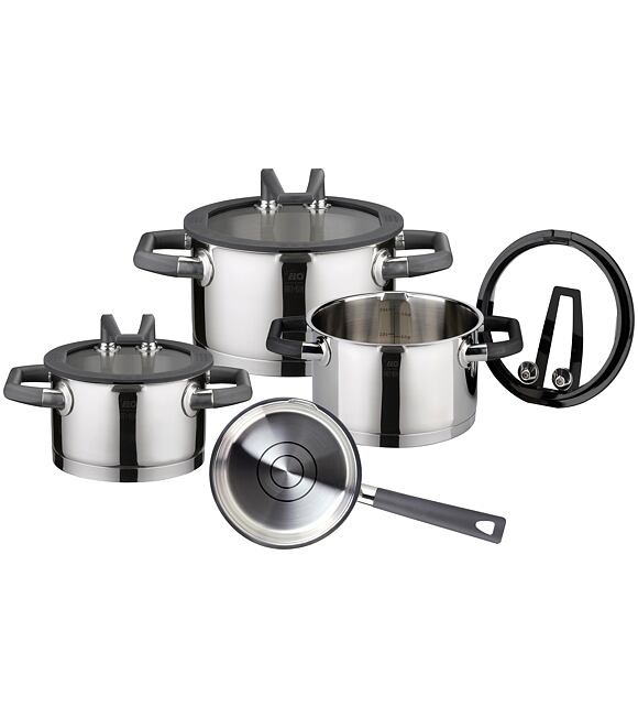 Rondello Topf-Set 4-tlg., Edelstahl ELO PREMIUM 30004