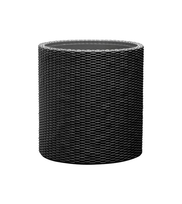 Blumentopf CYLINDER S, 28 x 28 x 28,3 cm anthrazit KETER 229120
