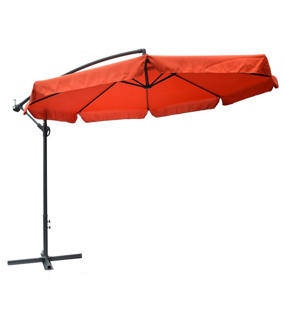 Exclusive Sonnenschirm seitlich ø 300 cm, Terrakotta ROJAPLAST 90/12