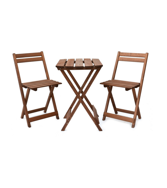 Coffee Bistro set, Holz ROJAPLAST 11280