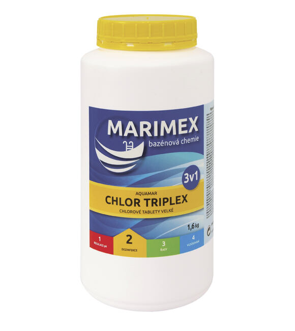 Aquamar Chlor Triplex Mini 3v1 0,9 kg MARIMEX 11301206