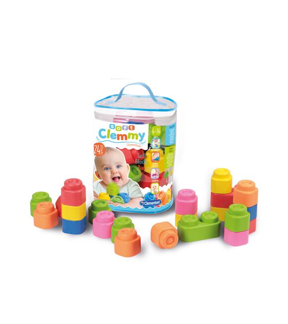 Clemmy baby - 24 Würfel in einer Plastiktüte Clementoni 104914889