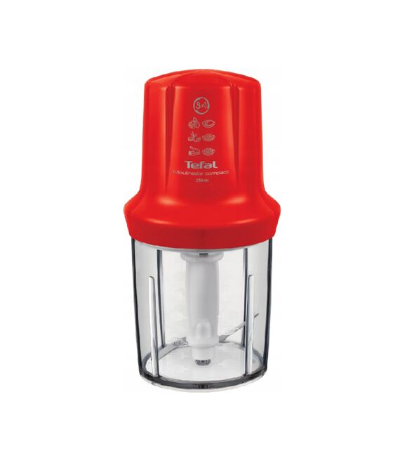MOULINETTE COMPACT 3IN1  MOLTEN LAVA Roter Zerhacker TEFAL MB300538