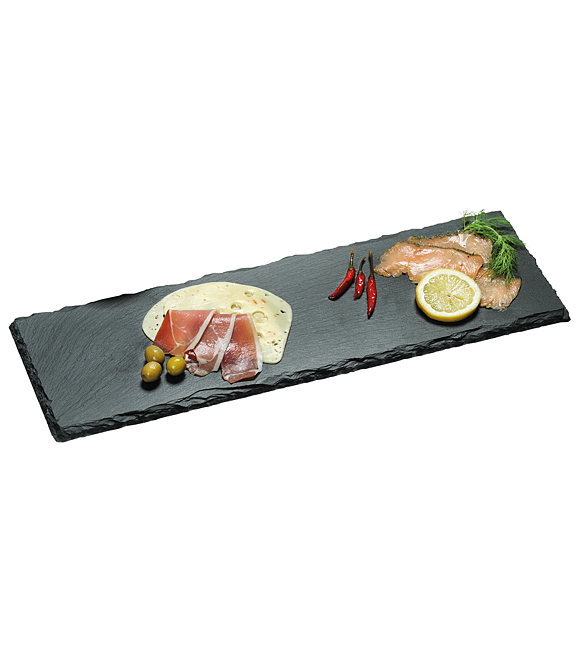 Servierplatte, 56 x 18 x 0,6 cm, Schiefer KESPER 38115