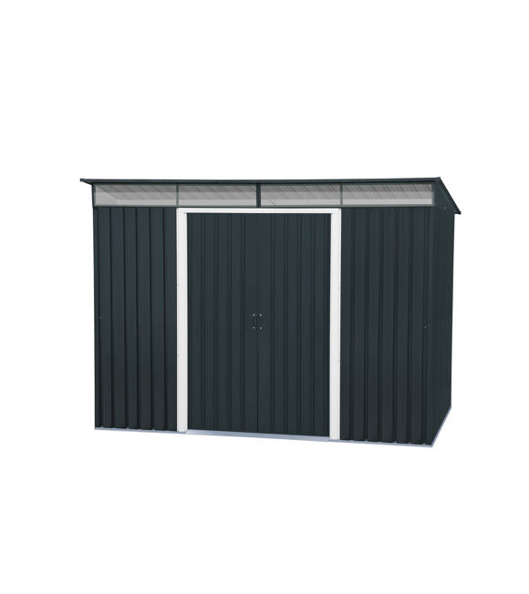Pent Roof Skylight Gartenhaus 4,7 m², anthrazit DURAMAX 20551