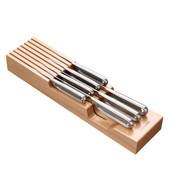 Messerblock aus Holz für Schublade FISKARS 1062890