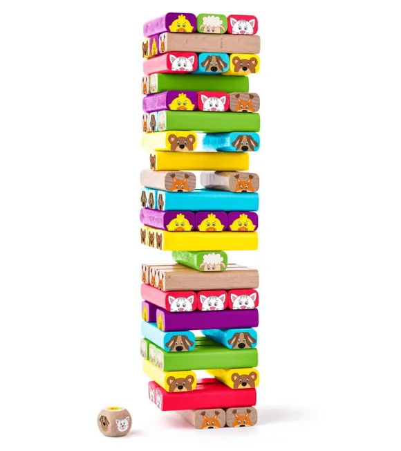 Sammy Turm mit Tieren WOODY 102110211
