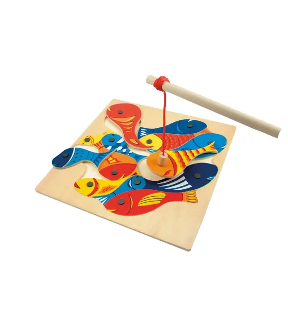 Magnetische Fische mit Angel WOODY 102190014