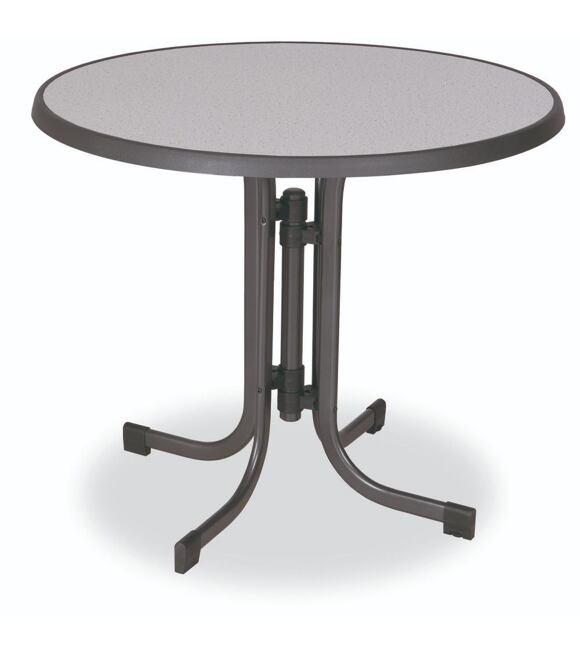 Pizarra Gartentisch, ø 85 cm, metall DAJAR 127/7
