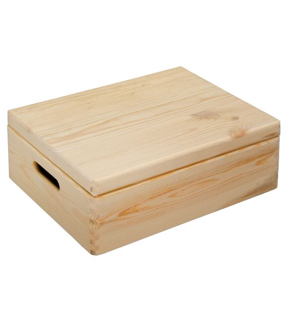 Aufbewahrungsbox mit Klappdeckel 39 x 29 x 13,5 cm KESPER 69501