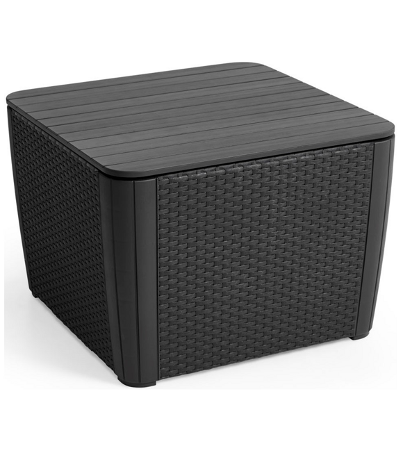 Luzon Tisch + Box, Graphit ALLIBERT 223932