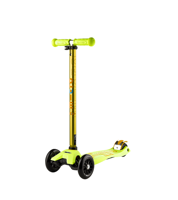 Maxi deluxe Scooter gelb Micro MMD024