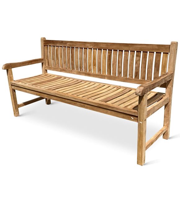 Queensbury Gartenbank, 180 cm, Teak, hellbraun NOELA 3457355