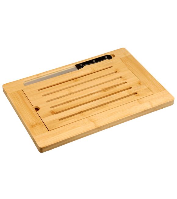 Brotschneidebrett 42 × 28 cm, Bambus KESPER 58107