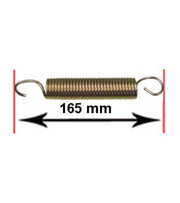 Feder 6,5", Gold, JumpKING OvalPOD
