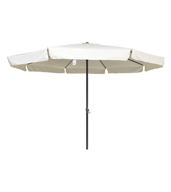 Standart Sonnenschirm ø 400 cm, weiß ROJAPLAST 90/15