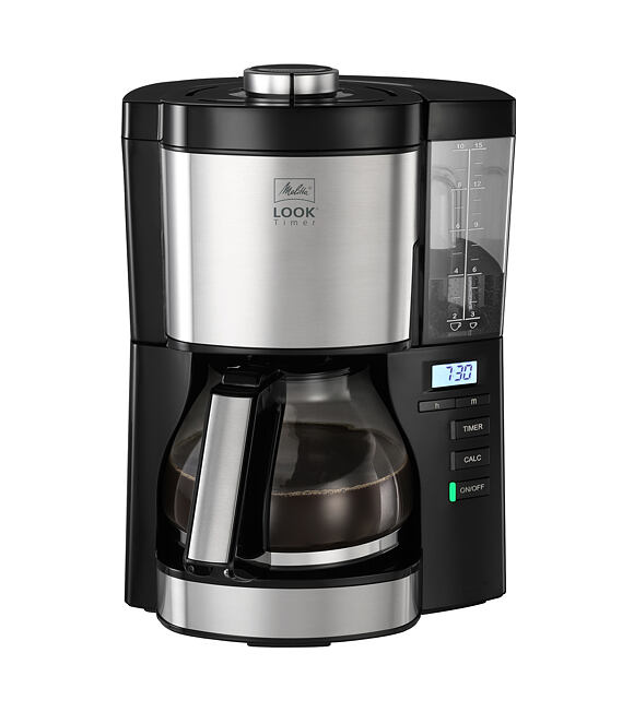Look® V Timer Filterkaffeemaschine - schwarz MELITTA 6766591