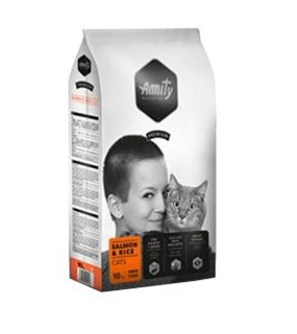 Premium cat Katzenfutter 10kg - Lachs AMITY 2101118