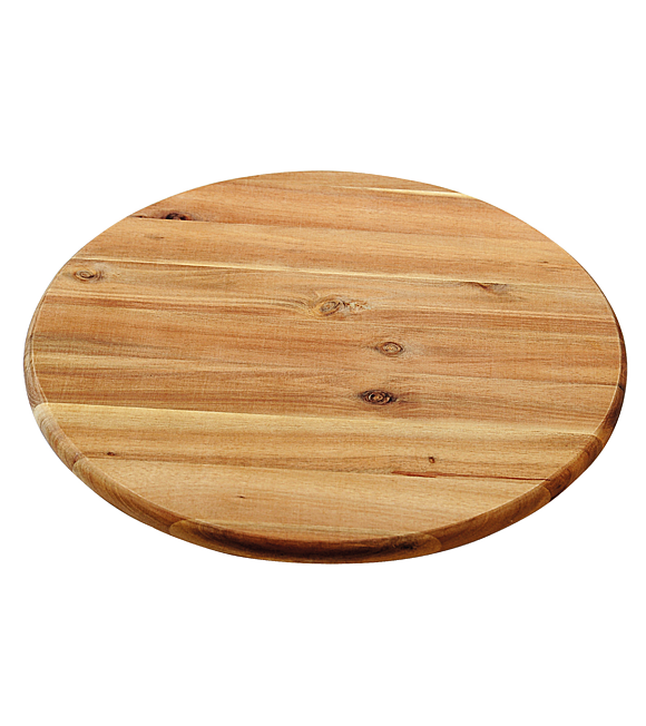 Drehbares Servierbrett, ø 40 cm, Akazienholz KESPER 28448
