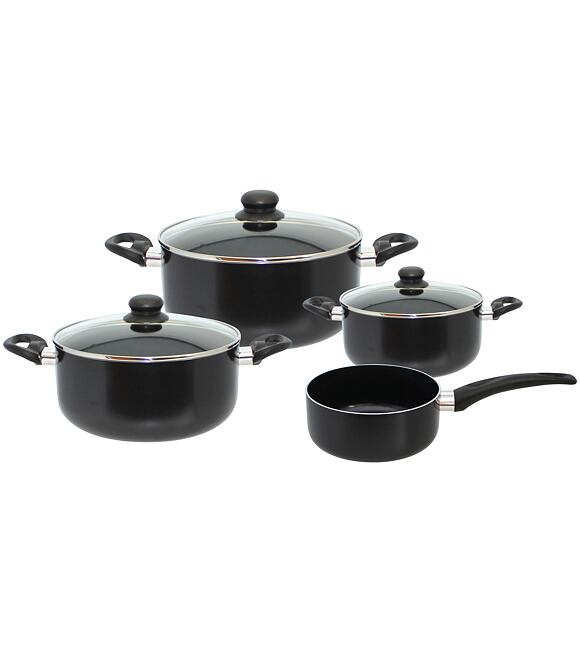 Metis Topf-Set 4-tlg., Aluminium ELO BASIC 48004