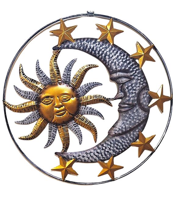 Sonne mit Mond und Sternen, groß ø 70 cm PRODEX A00799