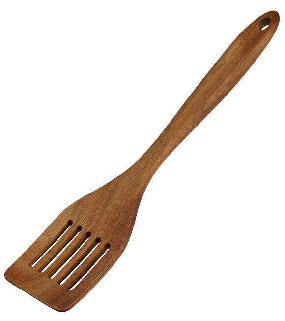Pfannenwender mit Schlitzen 33 cm, Akazie KESPER 28943