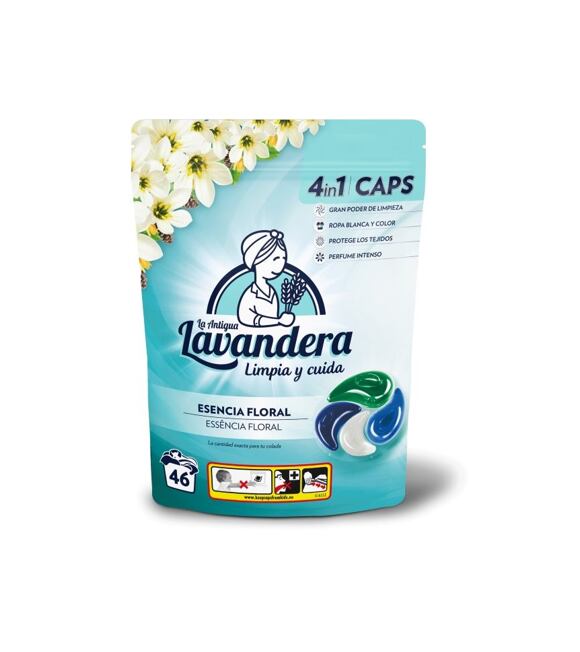 Waschkapseln Blumenduft 46 Stück LAVANDERA 6783081