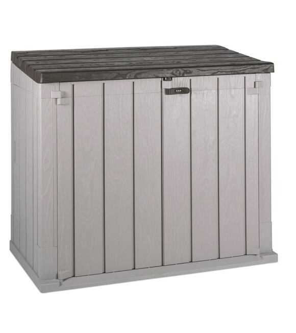 Německy: Stora Way Aufbewahrungsschrank 842 l, Kunststoff, beige TOOMAX Z0087T0--3900