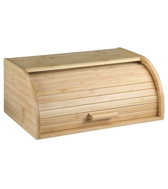 Brotbox mit Rolltop 40 x 17 x 27 cm, Bambus KESPER 58582