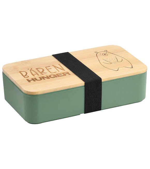 Lunchbox 18,5 x 10,5 x 5 cm, grün KESPER 58541
