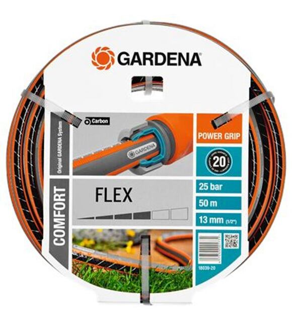 Flex Comfort Schlauch ohne Armaturen 13 mm (1/2"), 50 m GARDENA 18039-20