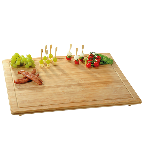 Schneidebrett aus Bambus 56 x 50 x 3,1 cm KESPER 58599