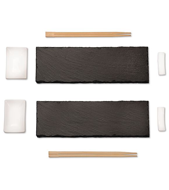 Sushi-Set 8-tlg., Schiefer KESPER 38142