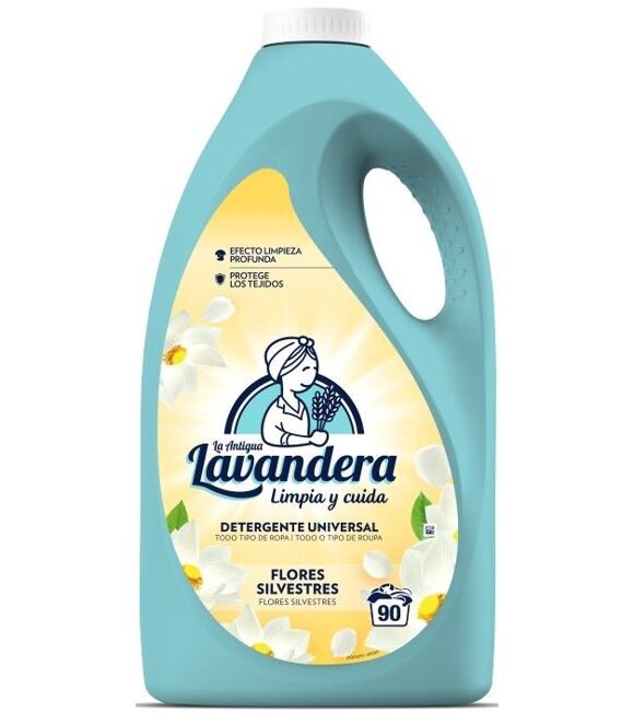 Waschgel Wilde Blumen 4,5 l / 90 WL LAVANDERA