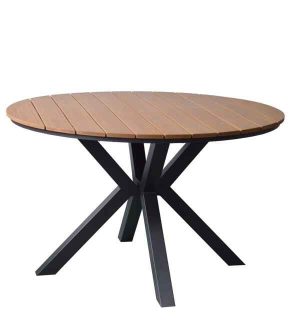 Giverny Tisch ø 120 cm, Aluminium ROJAPLAST 1324