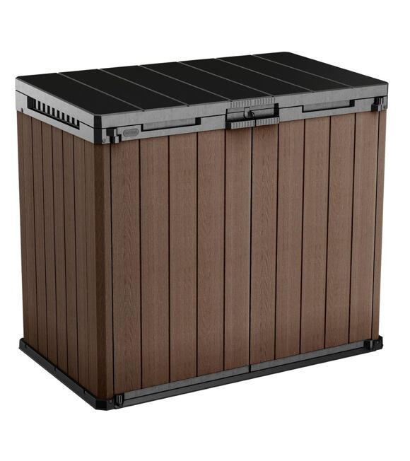 Darwin Aufbewahrungsschrank 1100 l, Kunststoff, braun KETER 261885