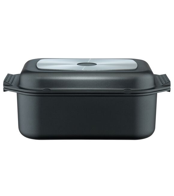 Karree Bräter mit Grilldeckel 42×26 cm ELO 62042
