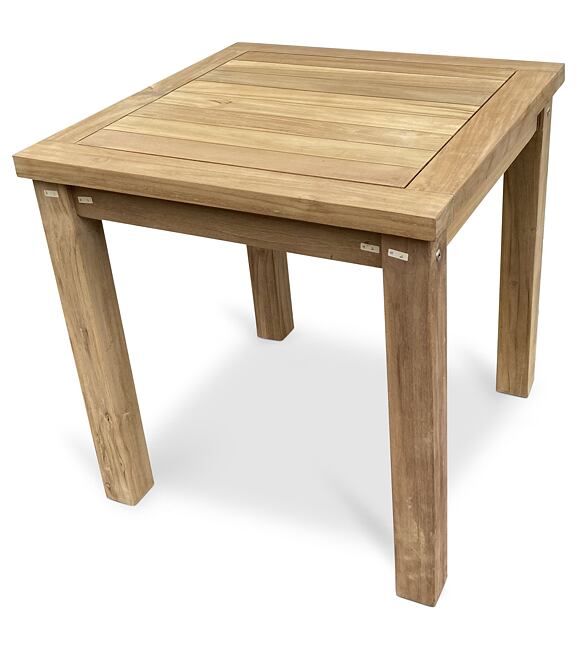 Gufi Gartentisch, 50 x 50 cm, Teak, hellbraun NOELA 345772