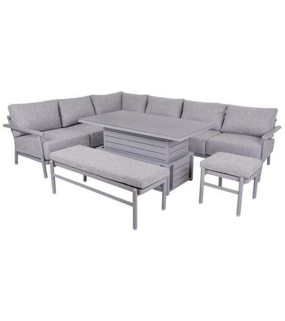 Tampa Set, Aluminium, grau ROJAPLAST GA23022M5A-7
