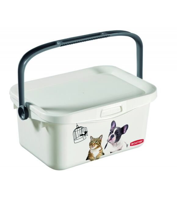 Petlife Multibox, 26 x 11,5 x 17 cm, 3 l - weiß CURVER 00363-C44