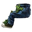 Blumenübertopf Jeans + Frösche und Schuhe 37 x 21 x 28 cm Prodex A00379