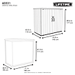 Utility Aufbewahrungsschrank, grau LIFETIME 60331