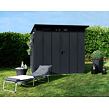 Gartenhaus HÖRMANN Berry Typ 3, Classic, Pultdach, Zweiflügelige Türen