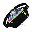 Line Case Tasche um die Taille, schwarz SWISSTEN 32903400