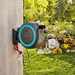 PowerRoll Accu Schlauchbox XL für die Wandmontage ohne Akku, 35 m, türkis GARDENA 18640-55