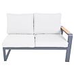 Rotterdam Eckgarnitur, Aluminium ROJAPLAST 1313