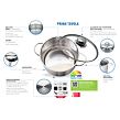 Prima Tavola Komplettes Kochgeschirr-Set 20-tlg. ELO BASIC 22820