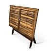 Mandy Klappbarer Gartentisch, 120 x 70 cm, Akazie, braun NOELA 3450404