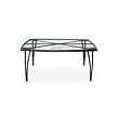 Gartenmöbel-Set aus Metall – Tisch Lana steel + 4x Stuhl Lana steel NOELA 345702314