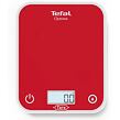 Optiss Digitale Küchenwaage, Glas, rot TEFAL BC50U3V0